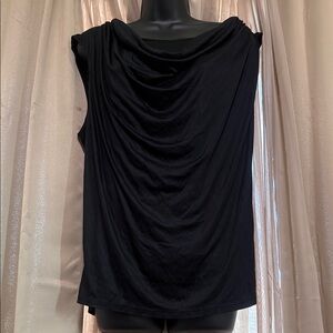 Chico’s  Black Drape Top